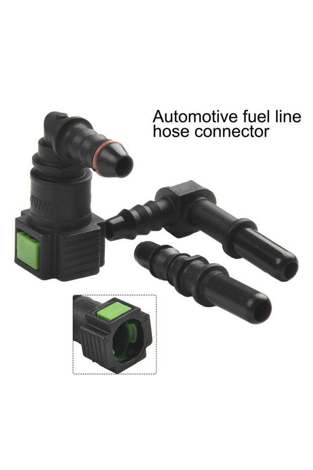 Car Fuel Line Hose Pipe Coupler Quick Connect ID6 Nylon Oil Line Pipe Adapter Disconnect Set Hose...