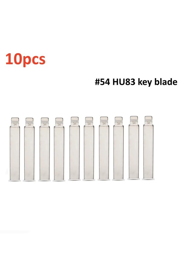 10pcs 20Pcs/Lot #54 Uncut HU83 Remote Key Blank Flip VVDI KEYDIY Lishi Xhorse KD Blade For Citroen C