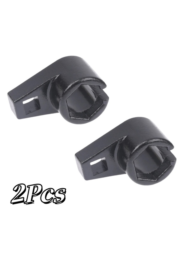 2Pcs 3/8" 22mm Offset Oxygen Sensor Socket Wrench, O2 Sensor Removal Tool Kit Set, Engine Adapter Wr