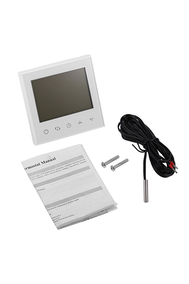 AS Digital Touch Screen LCD Programmable Thermostat Intelligent Temperature Controller Home Use Heat