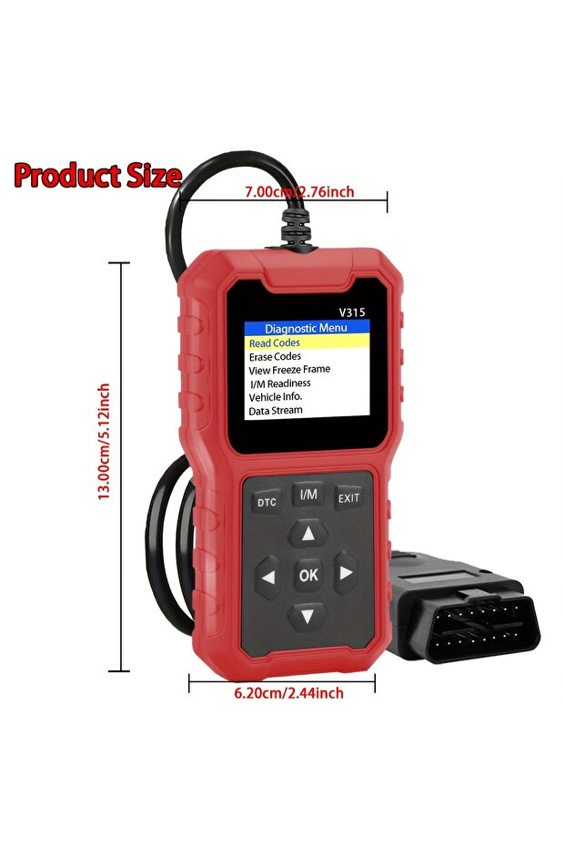 USB Powered 2025 Car OBD2 Scanner - Advanced Engine Diagnostic Tool, with code reader, multi-lang... - 2