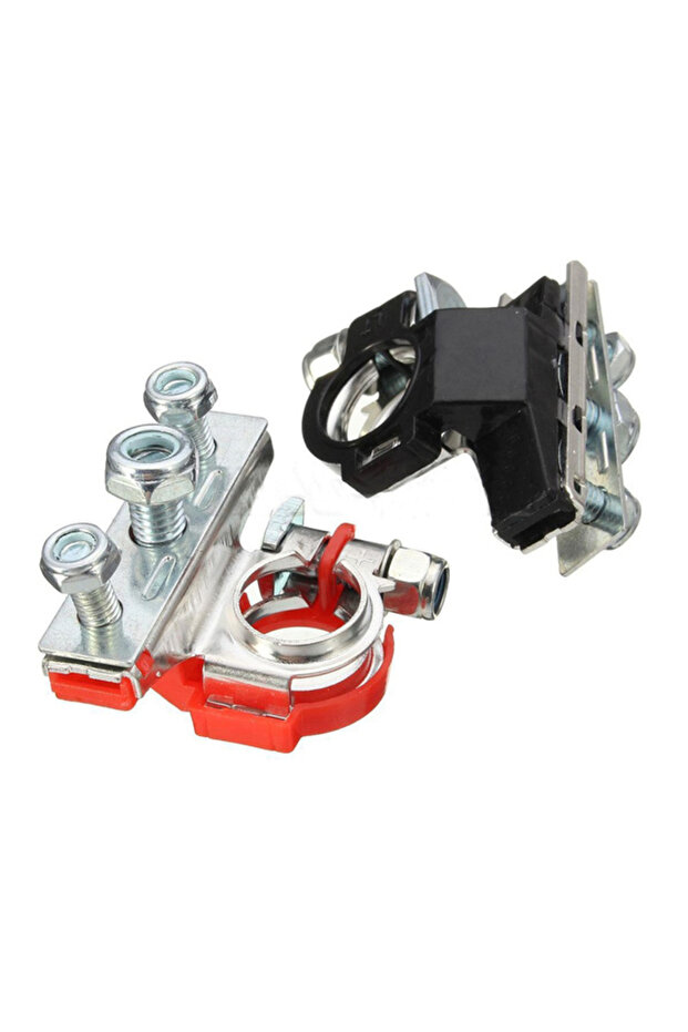 1pair 1Pair Automotive Car Battery Terminals12V/24V Top Post Wire Cable Clamp Connectors Car Accesso
