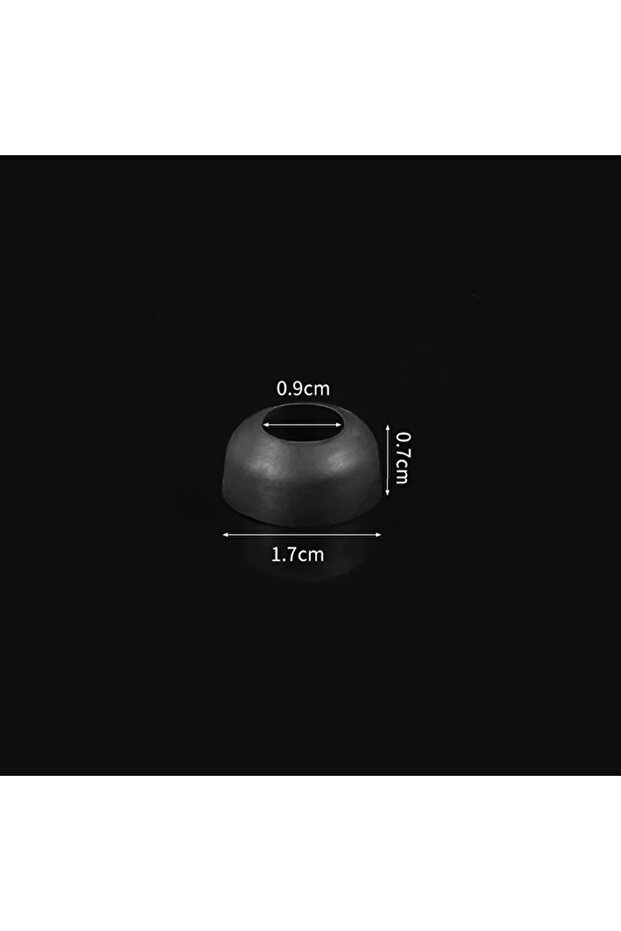 10pcs Black Pointed head 10PCS Fuel Injector Oring Seals Universal Seals Bull Nose Dome Shaped for