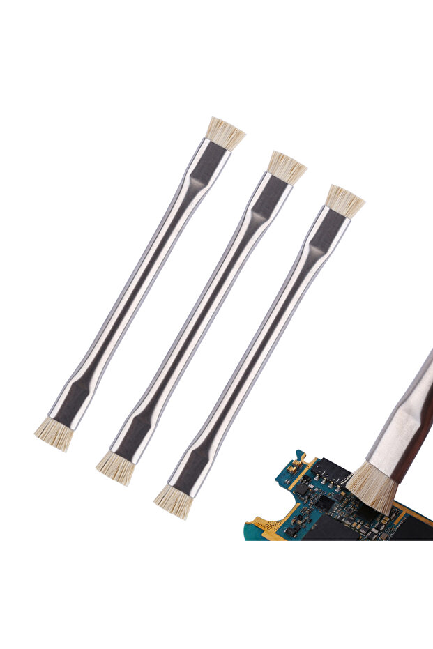 2Pcs Double-Head Anti-Static Cleaning Brush for Mobile Phone Computer Electronic Motherboard PCB Cle