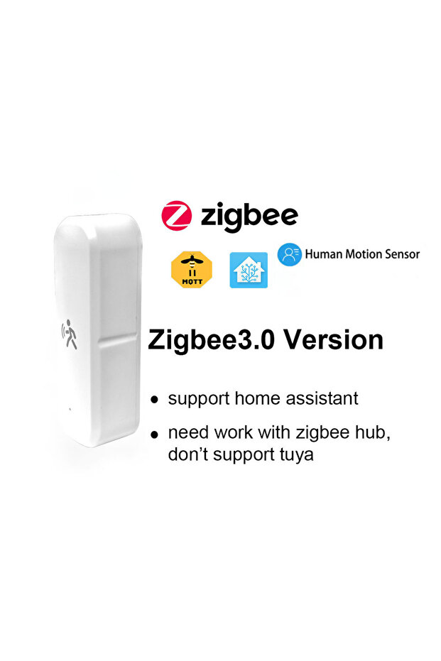 مستشعر حركة ZigBee 3.0 فقط، مستشعر حركة بشري Tuya 10G، رادار موجات مليمترية، مستشعر درجة الحرارة والرطوبة
