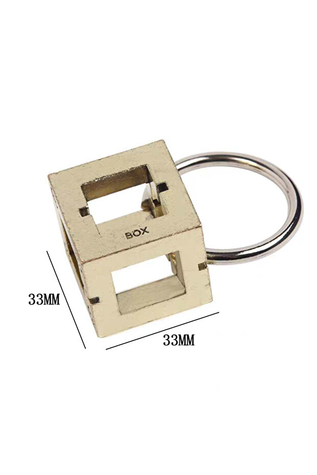Box Puzzle Metal Brain Teaser Puzzle Box Difficult Magic Mind Challenge IQ Smart Logic Test Educatio