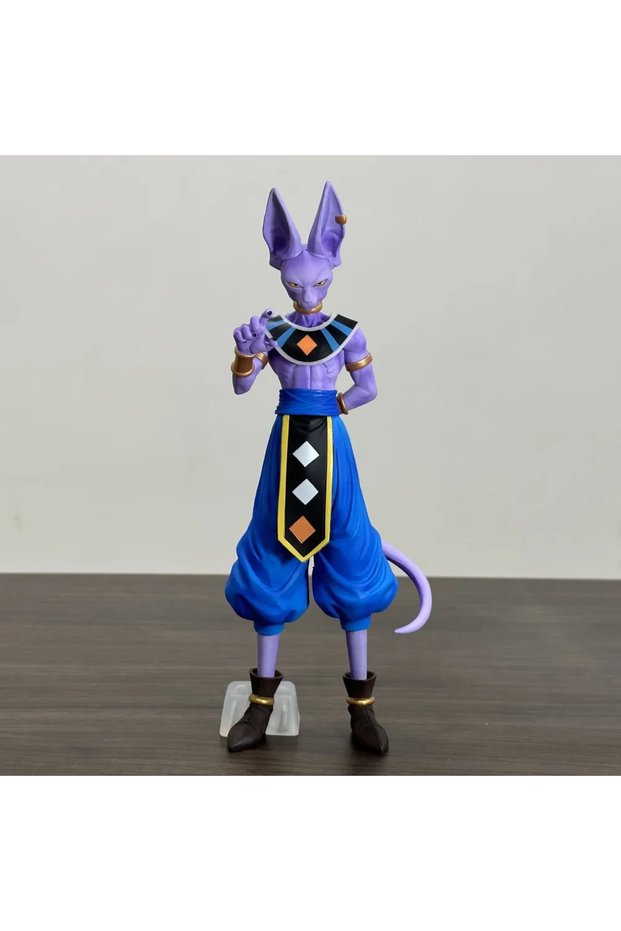 no box 23cm Dragon Ball Anime Action Figure God of Destruction Beerus Figurine Pvc Model Stat