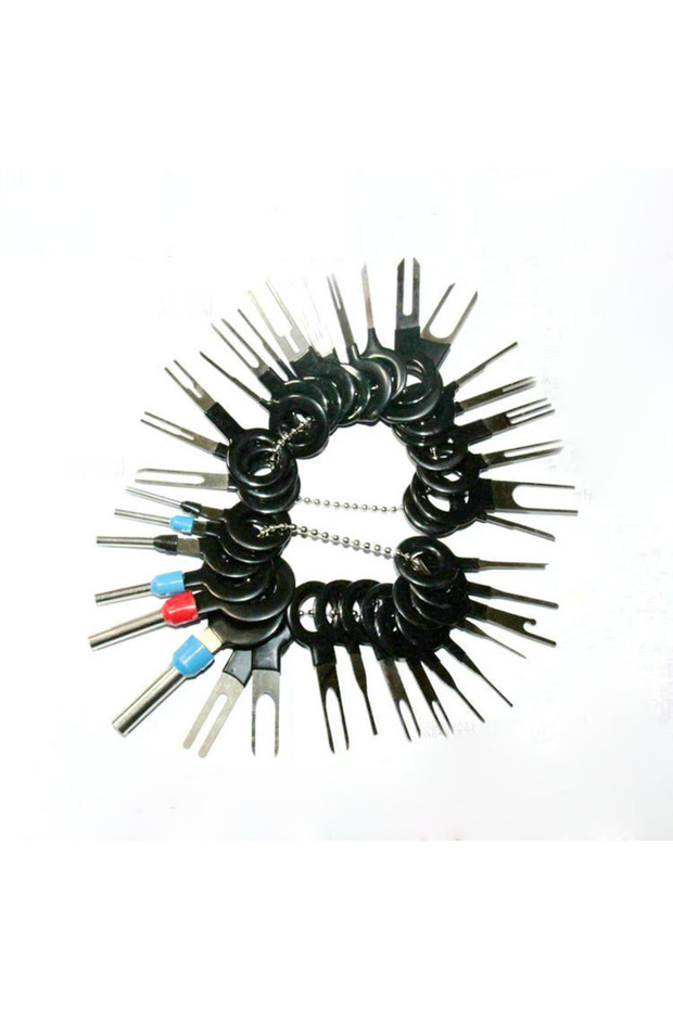 36PCS Stainless Steel Terminal Removal Tool Kit 11/36 Pcs Automotive Wiring Harness Connector Pin Ex