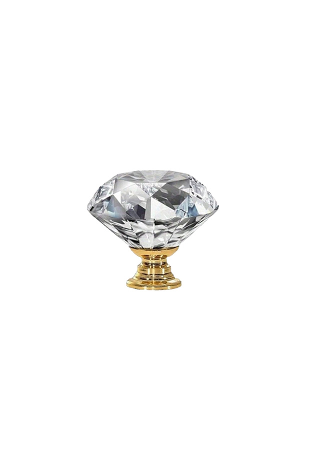 1pc 1/4/6/10 pieces crystal glass cabinet handles 30mm diamond drawer kitchen cabinet dresser cupboa