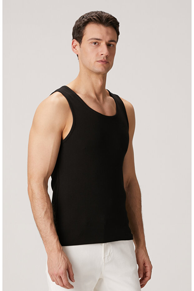 Siyah Fitilli Atlet - 4