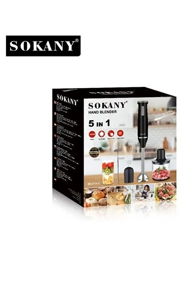 خلاط يدوي متعدد الوظائف 5 في 1 - 6