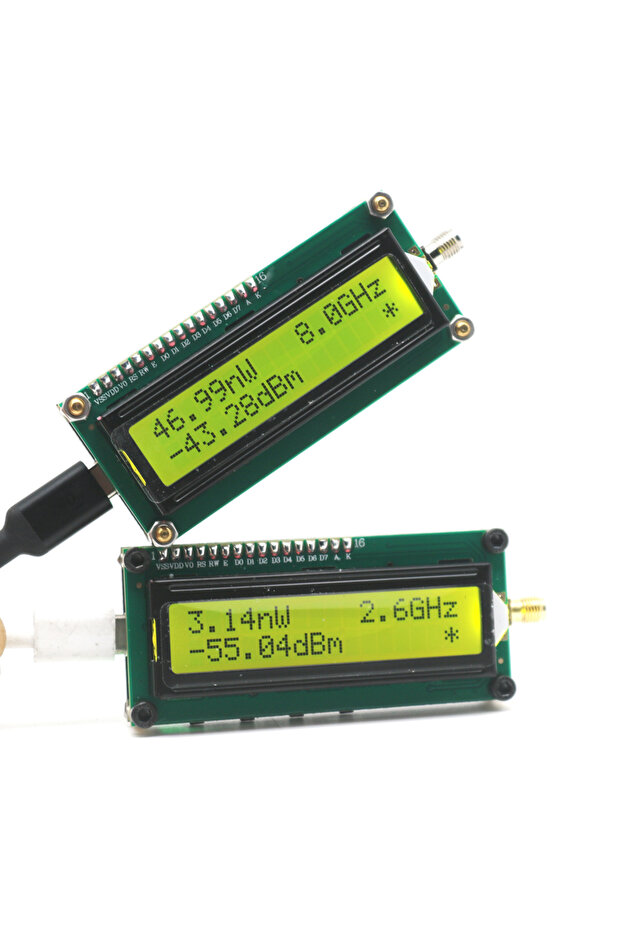 AD8319 0.1-2.7GHz 0.1 TO 8Ghz USB RF Power Meter AD8319 ARW227 Signal Source Antenna Gain Detector