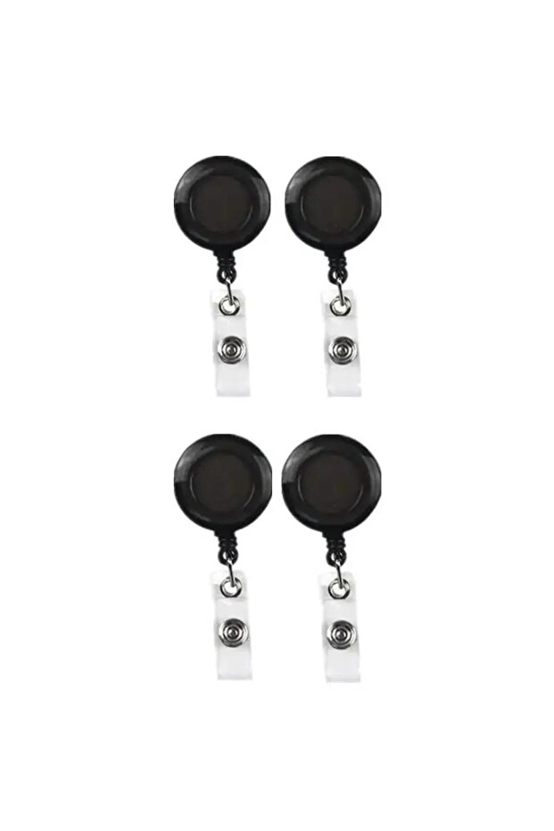 4 pcs 4/8One Pack Retractable Badge Holder | PPMaterial,Belt Clip,Suitable for nurse and doctor ID c