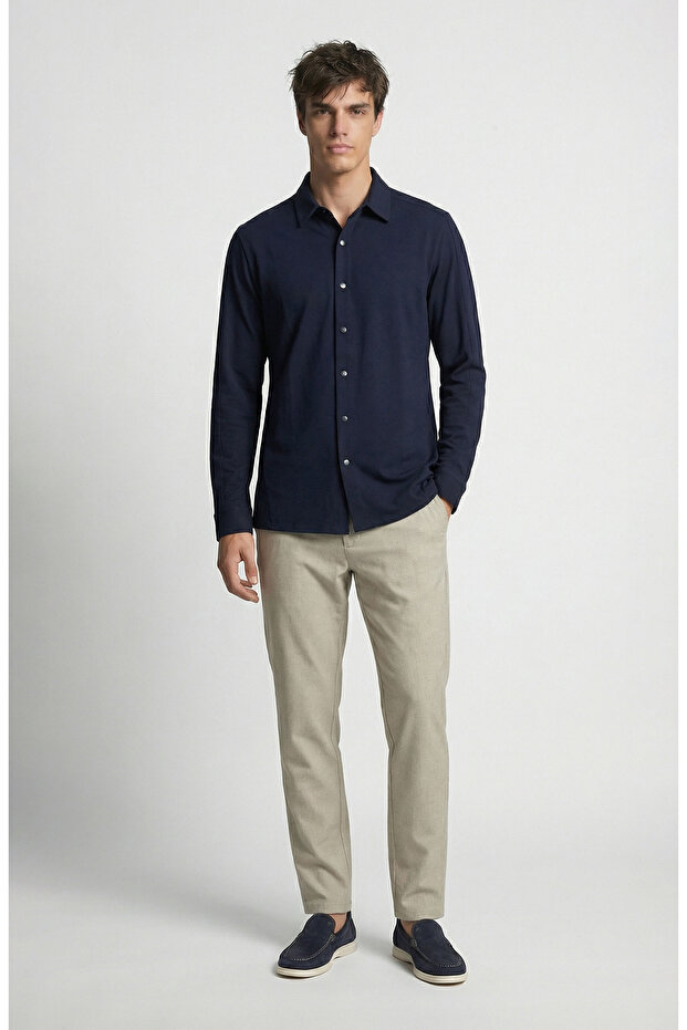 Lacivert Gömlek - 2