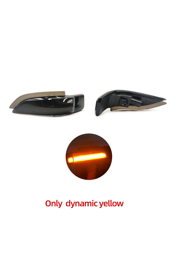 Only yellow 2PCS For Toyota Corolla Camry Prius Vios Yaris Venza Avalon Altis LED Dynamic Turn Signa