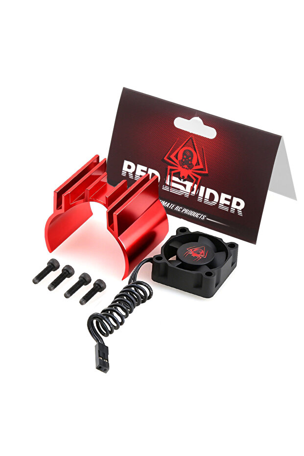 1Set RS466 RC Car Motor Heatsink Fan Aluminum Engine 4274 4268 Motors Compatible with Axial SCX1
