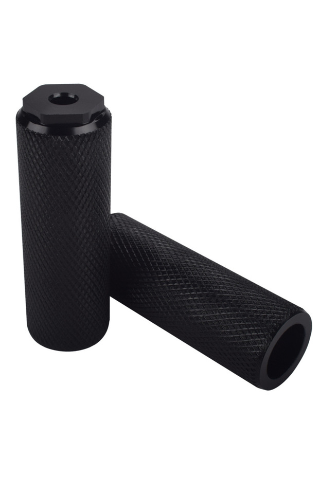 BALCK BIG 2PCS Bicycle Rear Pedal Lengthened Bazooka Rear Wheel Foot Bar Mountain Aluminium Alloy Co