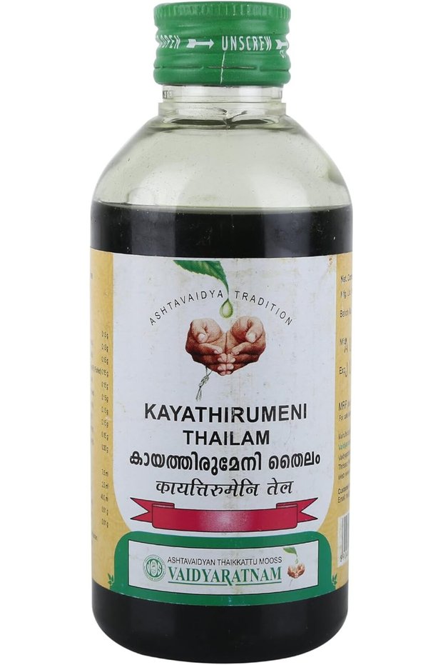 Ayurvedic Kayathirumeni Thailam 200 ML