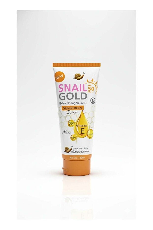 Snail Gold Extra Collagen + Q10 SPF50 Sunscreen Lotion 150ml