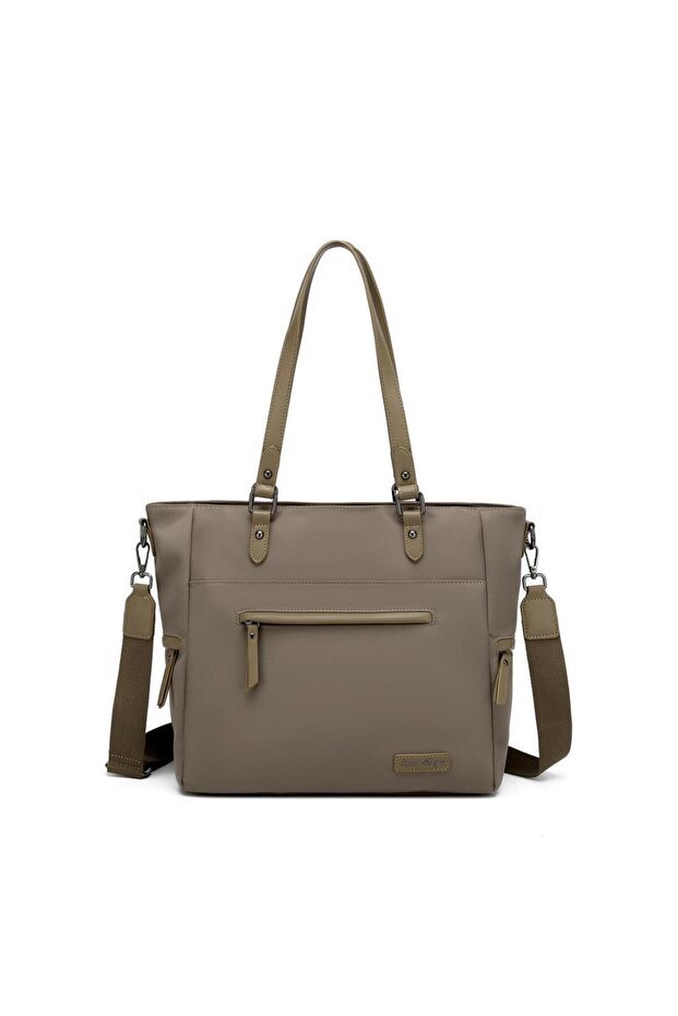 Twill Twill Fabric Women's Shoulder Bag 3323