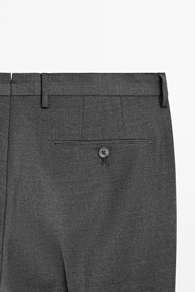Yün klasik pantolon - 3