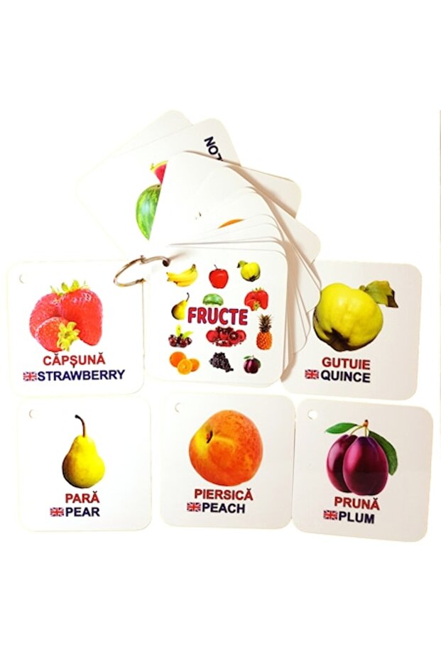 Fișe de lucru - Fructe - 1