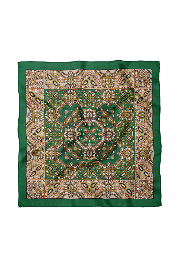 وشاح/باندانا بنقوش عرقية 50x50 سم