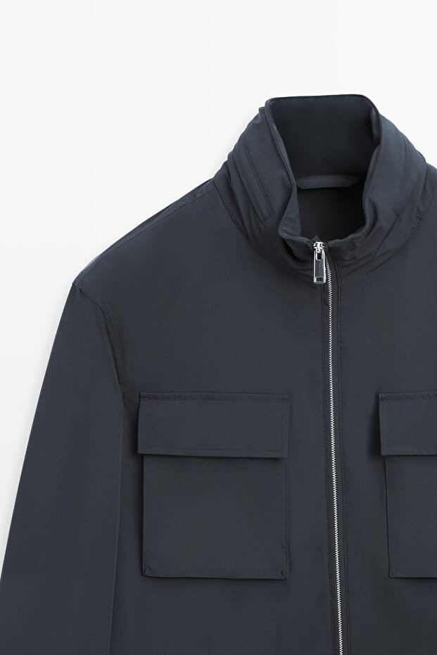 Esnek kumaş ceket - 6