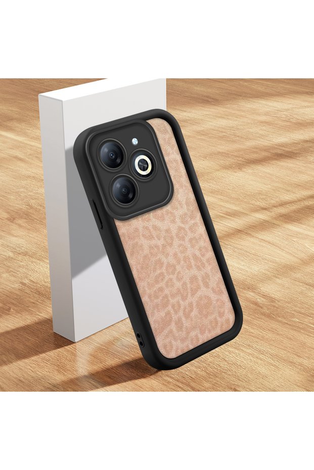 Tecno Spark 20/20C Compatible, Stylish Tiger Patterned, Silicone Phone Case