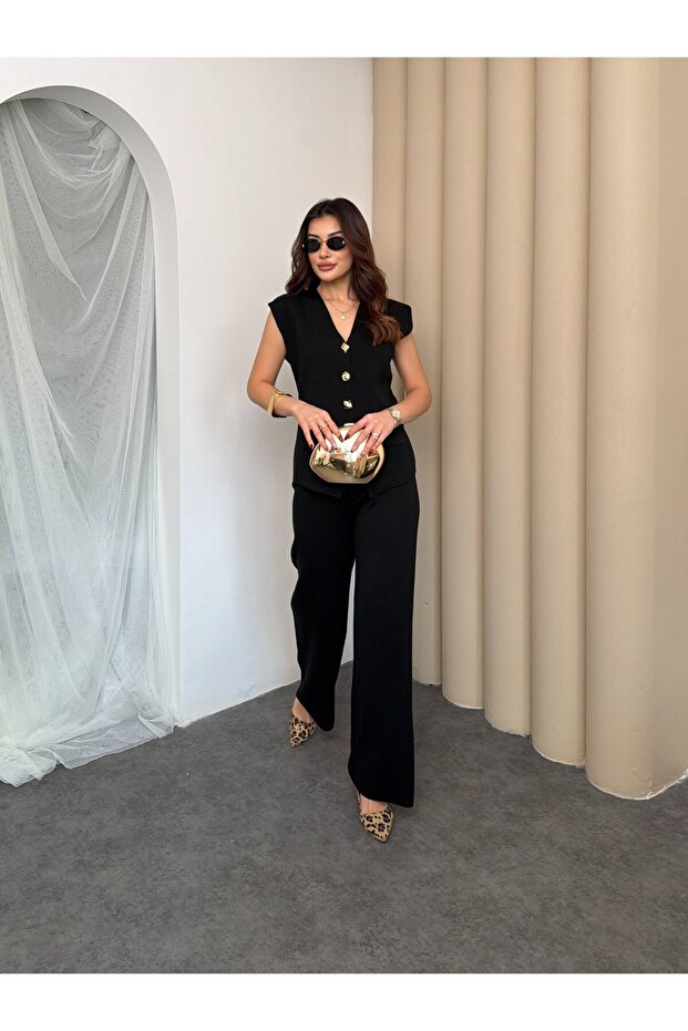 YELEKLİ TRİKO TAKIM - 4