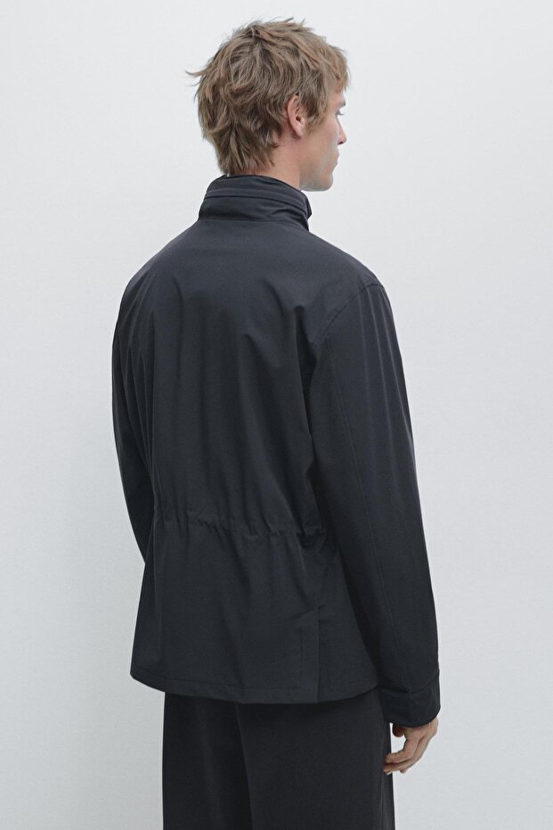 Esnek kumaş ceket - 3