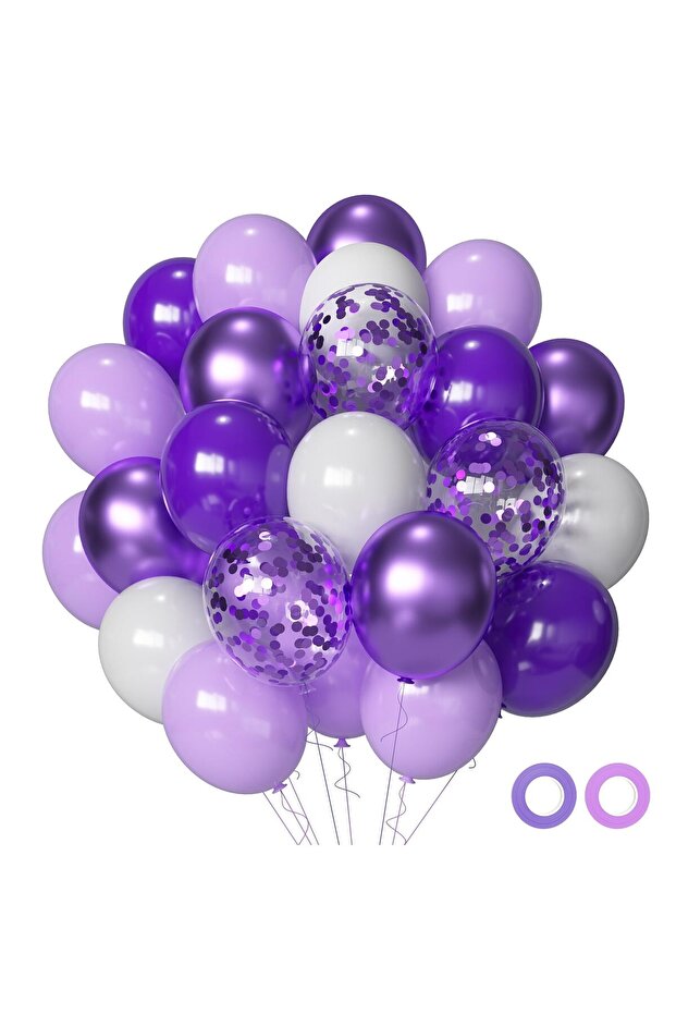 Gemar Premium Metallic Balloon Set - 20 Vibrant Color Options