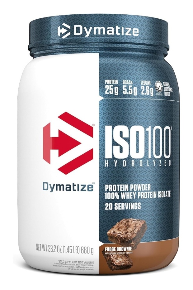 ISO 100 20 Serving Fudge Brownie 660 Gm