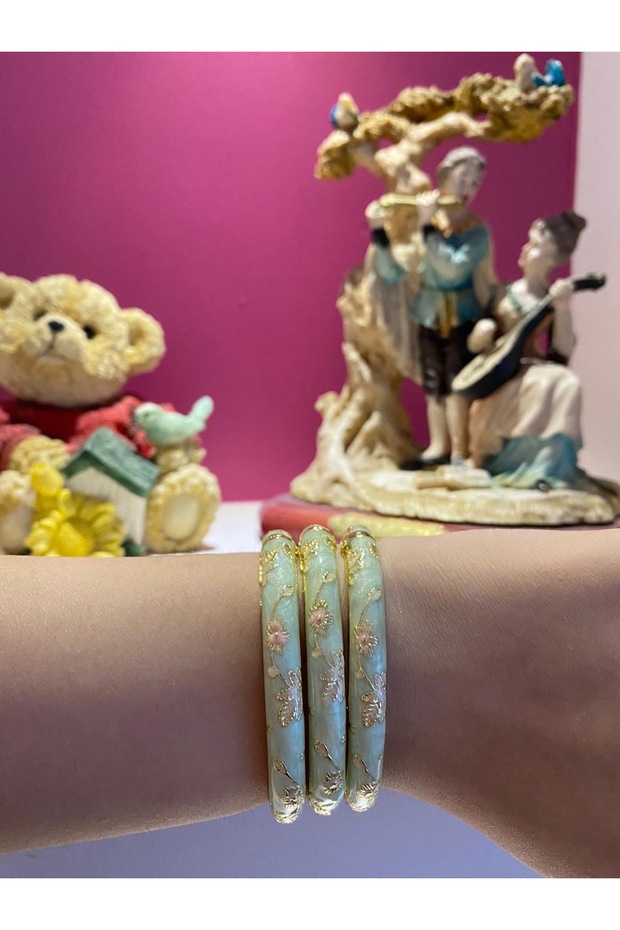 Sedefli mineli bileklik - 2