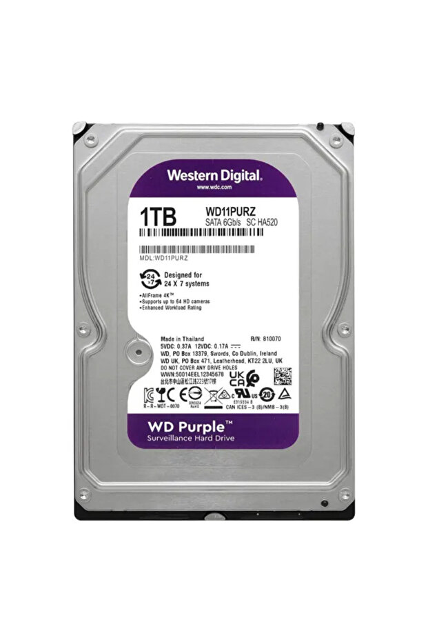 Hard disk de 1 TB - VIOLET - 1