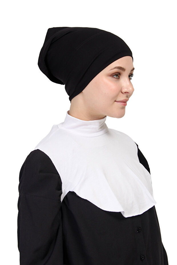 طوق الرقبة ذو الياقة المدورة المستقيمة - 3