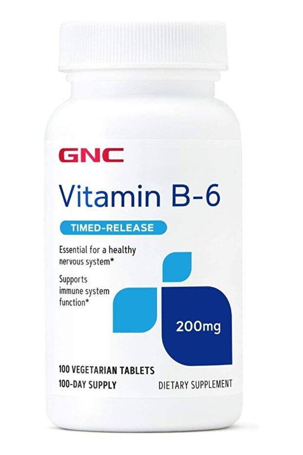 Vitamin B-6 Time Release 200 Mg