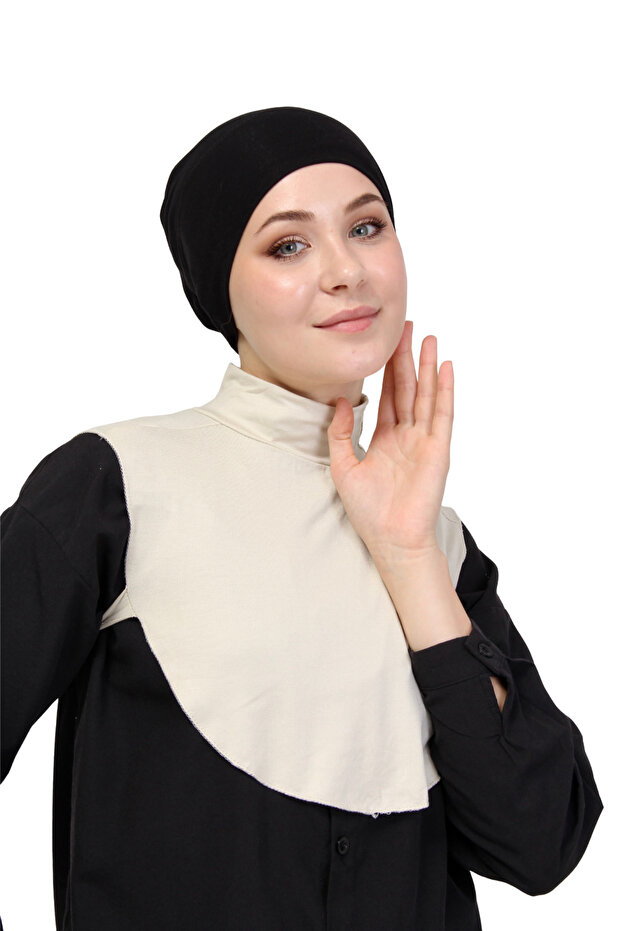 طوق الرقبة ذو الياقة المدورة المستقيمة - 2