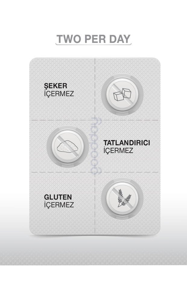 2PD Two Per Day 60 Kapsül 2 Adet - 5