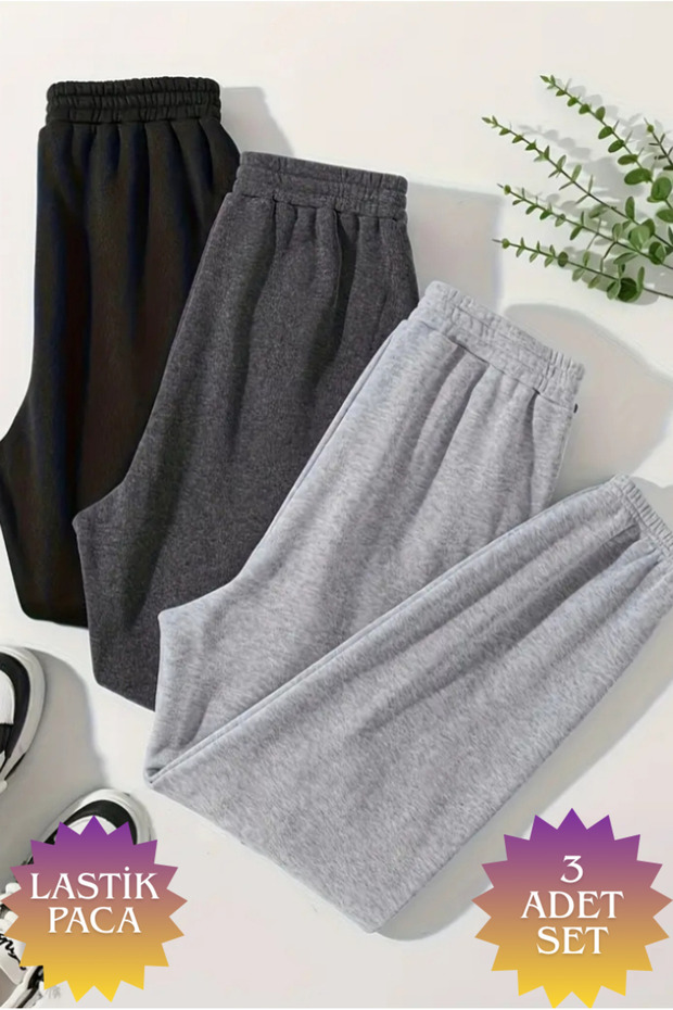 Women's Elastic Waist Sweatpants Set