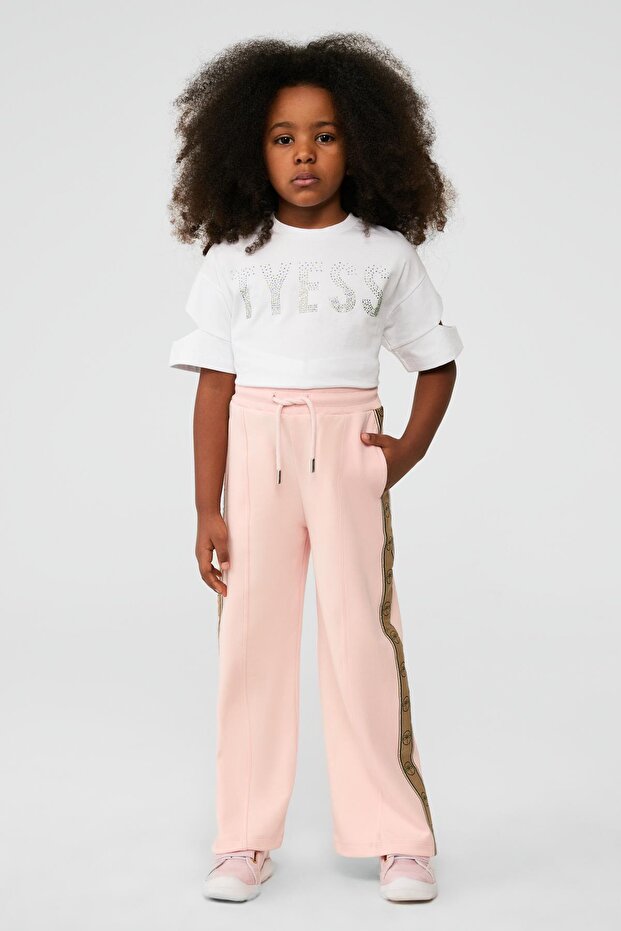 BG Store بنطال رياضي وردي للفتيات