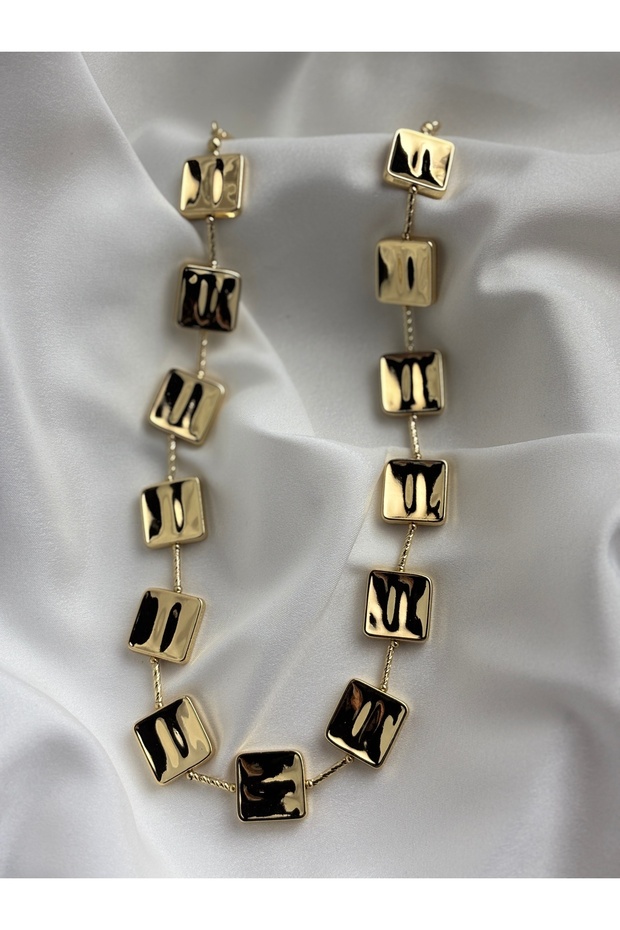 Kare Formlu Kolye - 4