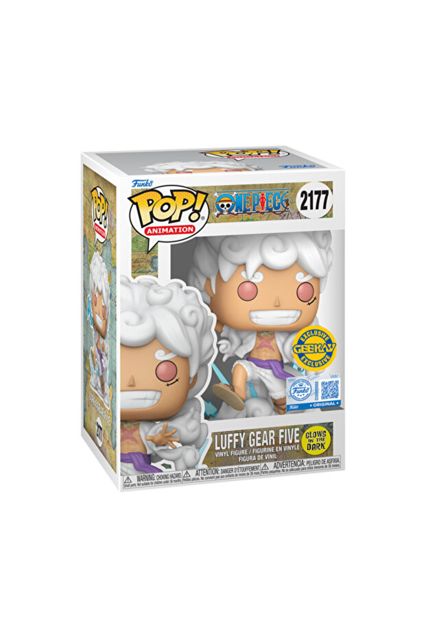 Pop! Animation: One Piece - Gear 5 Luffy (GW)(Geekay Exc)