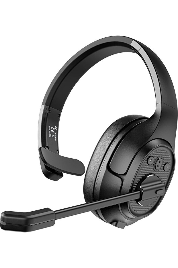 Noise Cancelling Trucker Bluetooth Headset with Microphone
