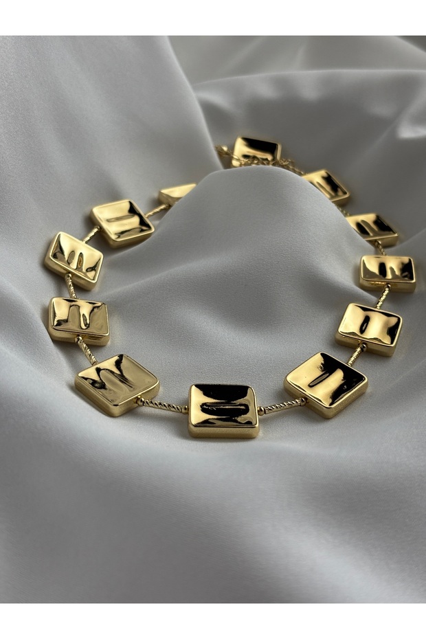 Kare Formlu Kolye - 3