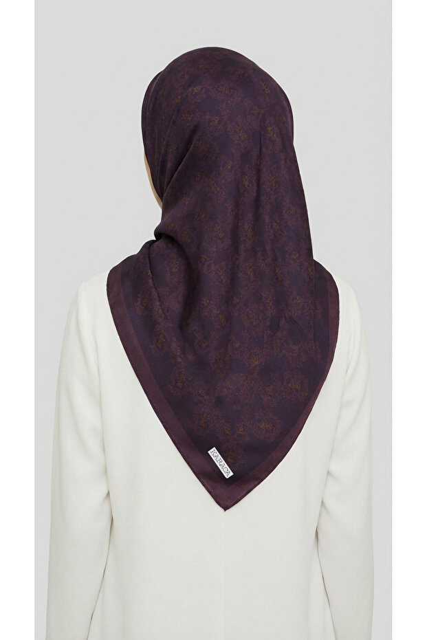 Vine Pattern Rayon Scarf - 7