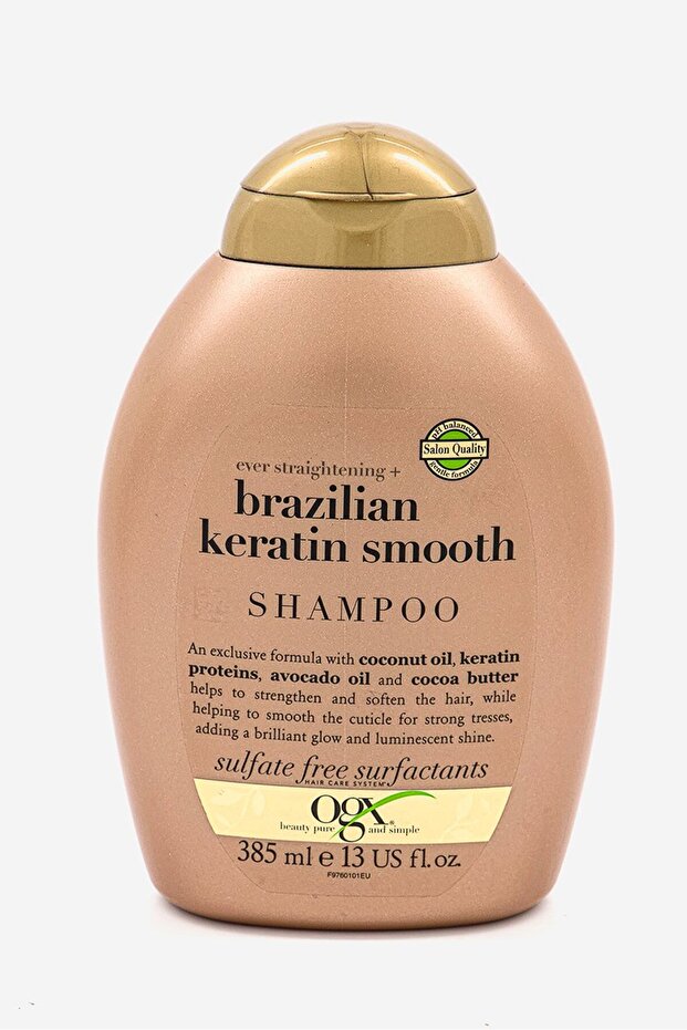 Ever Straightening Brazilian Keratin Therapy Shampoo 385 ml