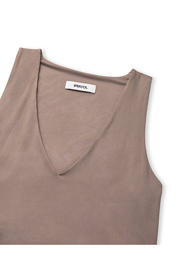 V yaka basic tişört - 4