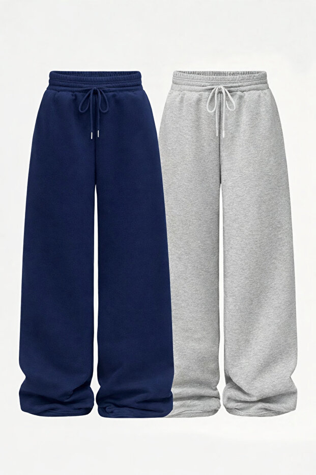 2-Pack Relaxed Fit High-Waist Women's Sweatpants