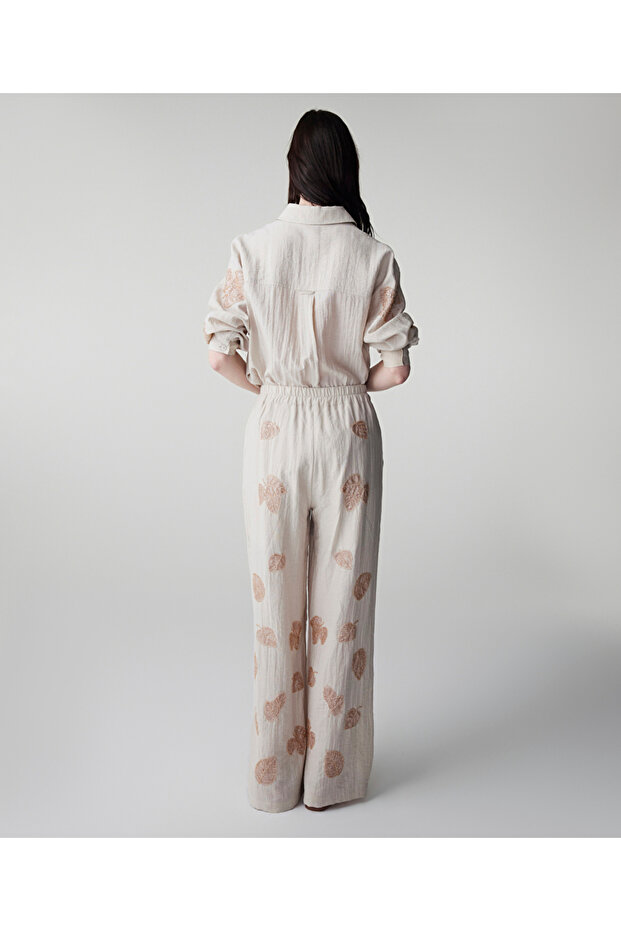 İşlemeli pantolon - 5